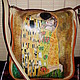 Women's leather bag And the Eternal Kiss by Klimt(Sold). Classic Bag. Innela- авторские кожаные сумки на заказ.. My Livemaster. Фото №5