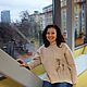 Заказать Валяный свитшот "Монохром". Марина Казарина (marinakazarina). Ярмарка Мастеров. . Свитеры Фото №3