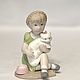 Винтаж: "Девочка с котенком", Lladro, Испания, Статуэтки винтажные, Нижний Новгород,  Фото №1
