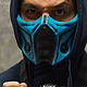 Маска Сабзеро из Мортал Комбат Mortal Combat Subzero Sub Zero mask, Маски персонажей, Москва,  Фото №1