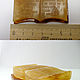 Book from a single piece of natural amber R-256. Icons. Amber shop (vazeikin). My Livemaster. Фото №6