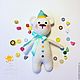 Bear clown Doll. Amigurumi. Amigurumi dolls and toys. AmiDolls. Online shopping on My Livemaster.  Фото №2