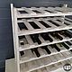 Wine and champagne rack for 36 bottles. Shelving. Color Wood. My Livemaster. Фото №4