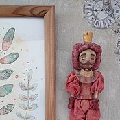 Куклы и игрушки handmade. Livemaster - original item The King in Red. Doll wooden. Handmade.