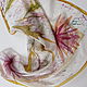 Asters. Natural silk.Batik, hand-painted, Shawls1, Riga,  Фото №1