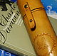 Case pencil case tube leather round, Case, St. Petersburg,  Фото №1