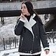 Дубленка овчина натуральная - Авиатор. Дубленки. Валентина. Ярмарка Мастеров.  Фото №4