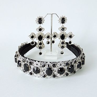 Украшения ручной работы. Ярмарка Мастеров - ручная работа Ободок-тиара  - Perfection Silver. Handmade.