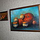Oil painting 'Gifts of autumn' pumpkin. Pictures. Zhanne Shepetova. Online shopping on My Livemaster.  Фото №2