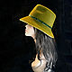 'Olive' hat classic. Hats1. Novozhilova Hats. My Livemaster. Фото №5
