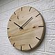 Часы из слэба дерева с разметкой смолой. Часы классические. Akutrau Woodworking. Ярмарка Мастеров.  Фото №6