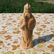 Для дома и интерьера handmade. Livemaster - original item Odin`s idol (light). God Is One. The statuette from cedar wood. Art. 1538. Handmade.