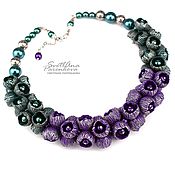 Украшения handmade. Livemaster - original item Necklace the power of color (707) designer jewelry. Handmade.