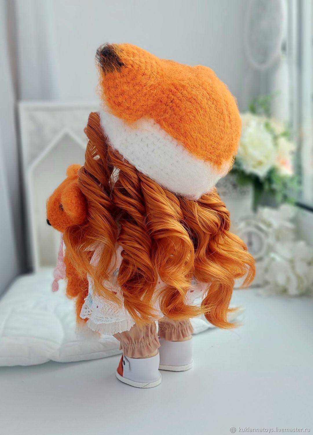 Кукла Лиса интерьерная со съемной шапочкой купить в интернет-магазине ...