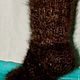 Order Cashmere socks winter thick knitted art. No. №26m from down Banjara. Livedogsnitka (MasterPr). Livemaster. . Socks Фото №3