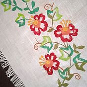 Для дома и интерьера handmade. Livemaster - original item Decorative Embroidered napkin. Handmade.