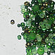 Beads mix 24 Green with gold 10 g. Beads1. agraf. My Livemaster. Фото №4