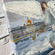'Angel of the White Nights' painting (St. Petersburg, landscape). Pictures. Nadezda Perova. My Livemaster. Фото №5