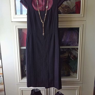 Винтаж ручной работы. Ярмарка Мастеров - ручная работа Винтаж: Платье.Dress-коллекция!42,42+.Вечные ценности красоты! UK!. Handmade.