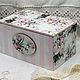 Caja de joyería-Caja de almacenamiento para la Ternura de la rosa. Storage Box. Studio Villa-Oliva. Ярмарка Мастеров.  Фото №5