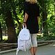 Denim Pocket WhiteCap backpack. Backpacks. bRucksack. Online shopping on My Livemaster.  Фото №2