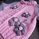 Knitted children's jacket 'spring' height 90-98. Sweatshirts for children. Natalya_Sholokhova. My Livemaster. Фото №4