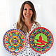 Decorative plate 'Mexican burrito' Set - 32 cm, Decorative plates, Krasnodar,  Фото №1