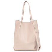 Сумки и аксессуары handmade. Livemaster - original item Pink shopper Pack Bag hot sale Bag leather Ash Rose Powder. Handmade.