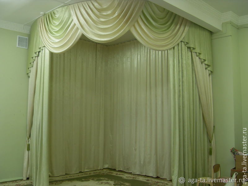 Занавес и кулисы на заказ – заказать на Ярмарке Мастеров – 8LUYRRU ...