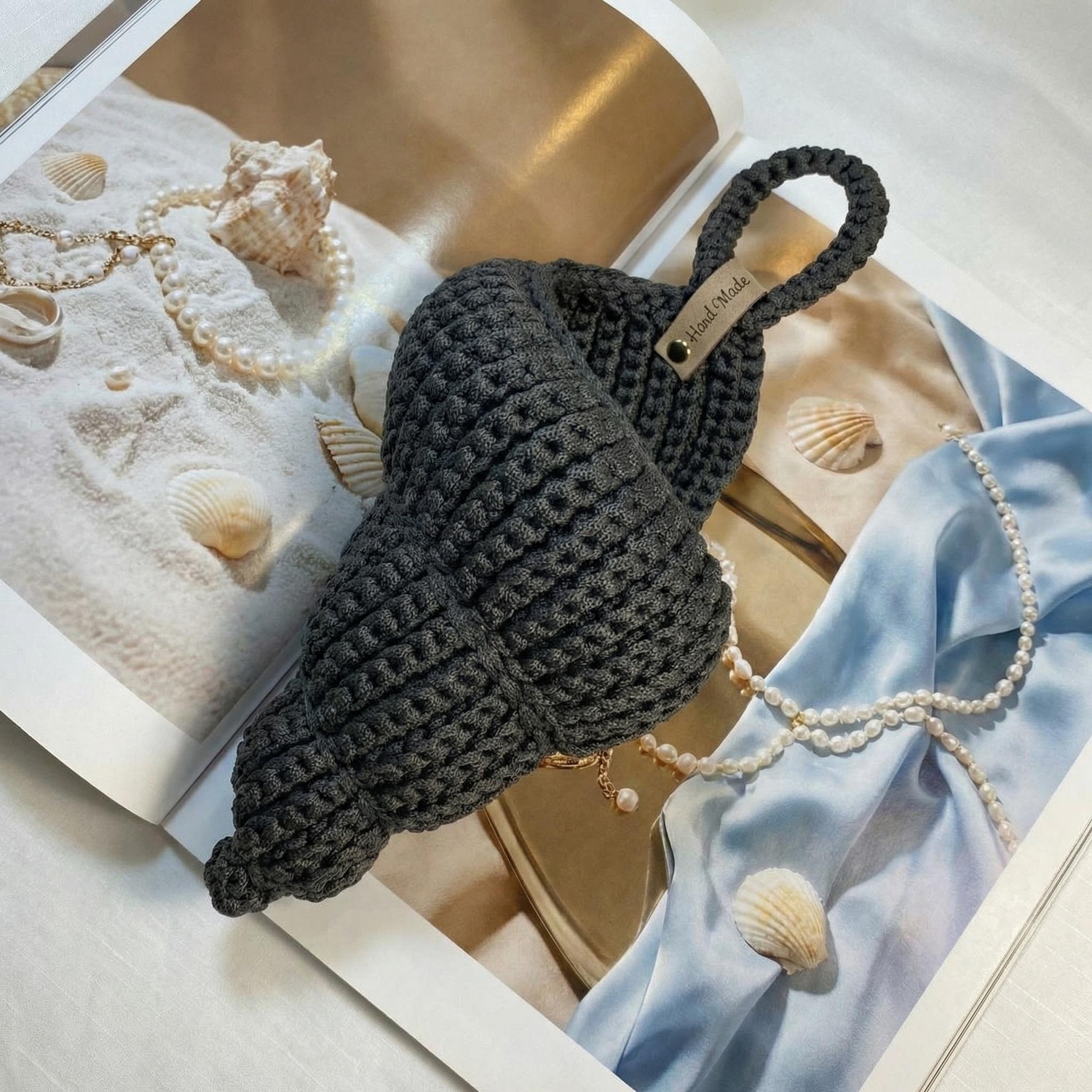 Корзинка подвесная для хранения Ракушка