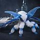 Order Moth textile 'Snow', big moth. Secret Jar. Livemaster. . Stuffed Toys Фото №3