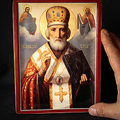 Картины и панно handmade. Livemaster - original item icon: St. Nicholas. Handmade.