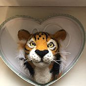Сувениры и подарки handmade. Livemaster - original item Christmas gifts: Tiger. The symbol of the New year. Handmade.