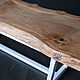 Заказать Журнальный стол "Wood&Steel" (White). The Sarai. Ярмарка Мастеров. . Столы Фото №3
