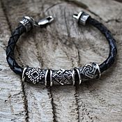 Украшения handmade. Livemaster - original item Bracelet braided Slavic Burdock of happiness, Znich, Overcome grass. Handmade.
