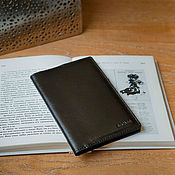 Сумки и аксессуары handmade. Livemaster - original item Buy passport cover genuine leather (black color etc.). Handmade.