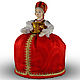 Подарок на 8 марта женщине для кухни красная кукла грелка на чайник. Подарки на 8 марта. Кукла в подарок, Владимир (kukla-v-podarok). Ярмарка Мастеров.  Фото №5