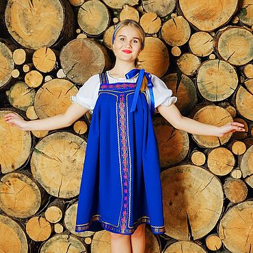 Товары в русском стиле ручной работы. Ярмарка Мастеров - ручная работа Плясовой костюм. Артикул 1210. Handmade.