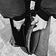 Кожаный рюкзак Бруно в чёрном цвете. Рюкзаки. Heisen. Ярмарка Мастеров.  Фото №5