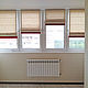 Roman blinds on the loggia, Roman and roller blinds, Moscow,  Фото №1
