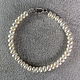 Natural white pearl bracelet in the shape of 'corn'. Bead bracelet. naturalkavni. My Livemaster. Фото №4