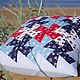 Лоскутная подушка в морском стиле, Подушки, Санкт-Петербург,  Фото №1