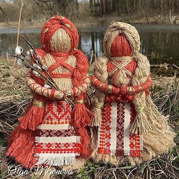 Куклы и игрушки ручной работы. Ярмарка Мастеров - ручная работа Святозарница (Пасхальная кукла). Handmade.