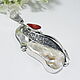 Jewelry Sets Bohemian Chic Pearl Coral Silver HC0037. Jewelry Sets. Sunny Silver. My Livemaster. Фото №6