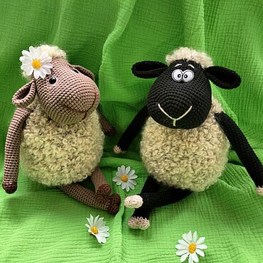 Куклы и игрушки ручной работы. Ярмарка Мастеров - ручная работа Овечки. Handmade.