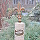 Order Soporte de bobina de hilo gran lirio decoración de Jardín. Decor concrete Azov Garden. Livemaster. . Holders Фото №3