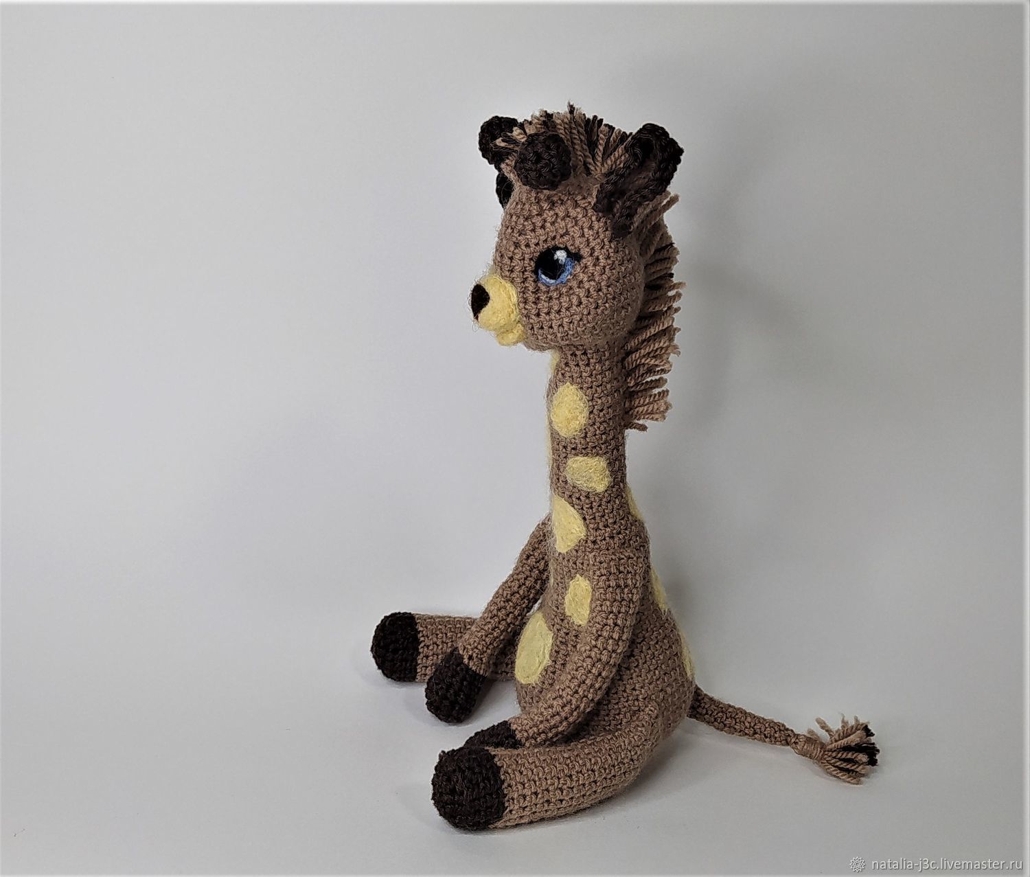 Игрушка - жирафа, вязаная крючком. Детская игрушка. в интернет-магазине ...