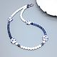 Order Necklace made of sodalite and agate. Papillon bijouterie. Livemaster. . Necklace Фото №3