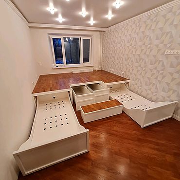 Для дома и интерьера ручной работы. Ярмарка Мастеров - ручная работа Кровать подиум детская. Handmade.