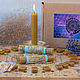Рунические восковые свечи. Набор с рунами, Свеча на исполнение желаний, Петергоф,  Фото №1